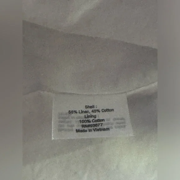 a.n.a lined linen blend sleeveless dress womens size medium - Picture 8 of 8